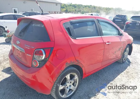 2015 Chevrolet Sonic Ltz Auto из США, поврежденный, VIN 1G1JE6SBXF4103136